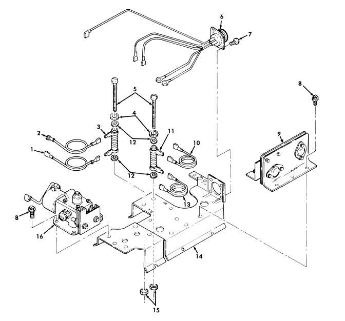 Figure 349. Heater Component Bracket Assembly, B-Model, M996, M996A1 ...